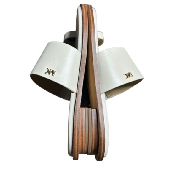 Michael Kors August Slide Flat Toe Ring Sandals - Picture 8 of 10